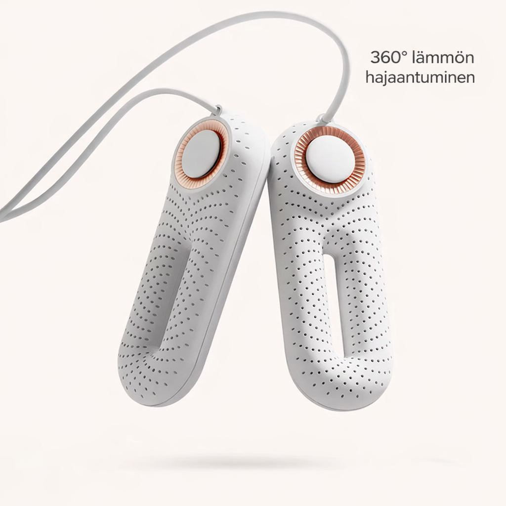 Sähköinen kenkäkuivain ajastimella (220V)