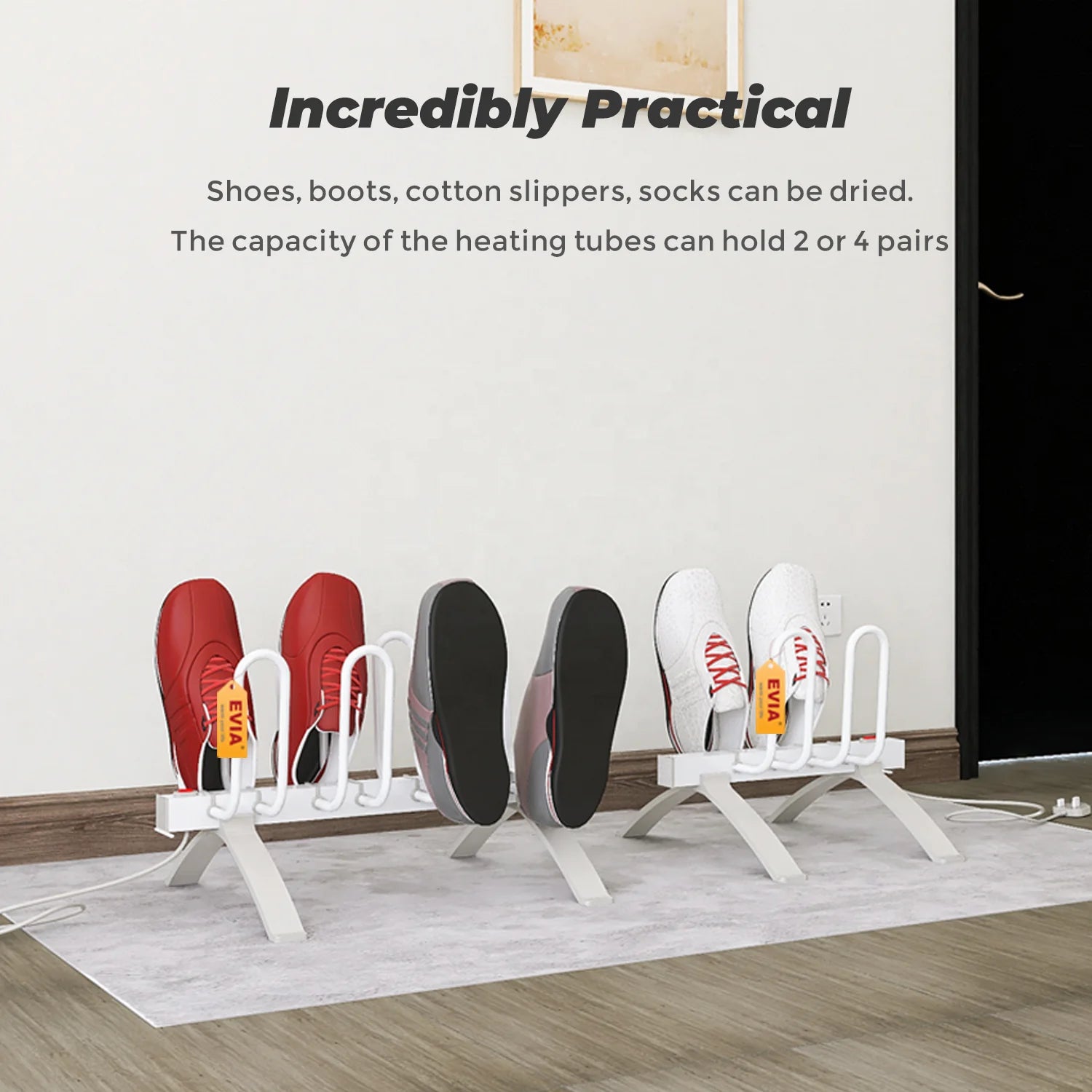 Evia EV-40-1 Nieuwe Draagbare Energiebesparende Elektronische Meubels Familie Kinderen Schoenen Droger